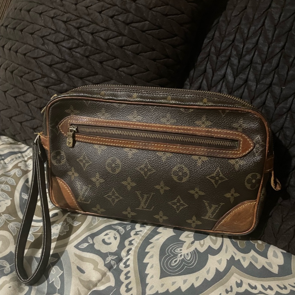 Louis Vuitton Brown Monogram Men's Bag